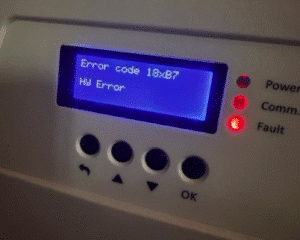 SolarEdge 18xb7 hw error