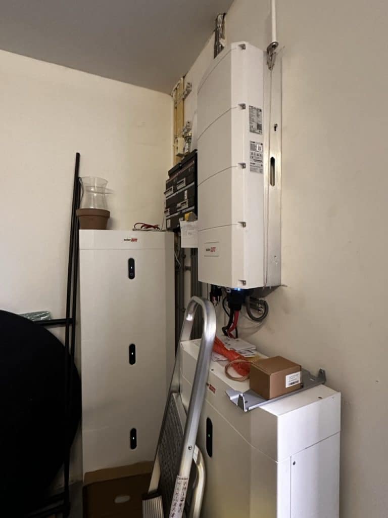 Storing SolarEdge thuisbatterij Back Up