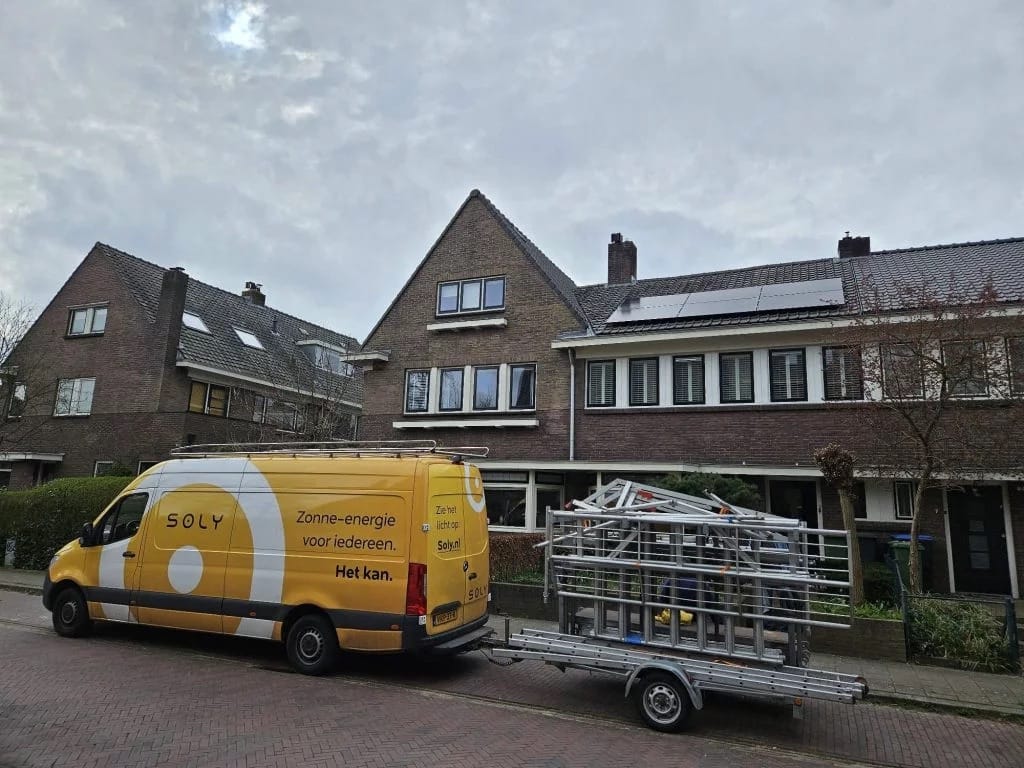 Soly storing zonnepanelen
