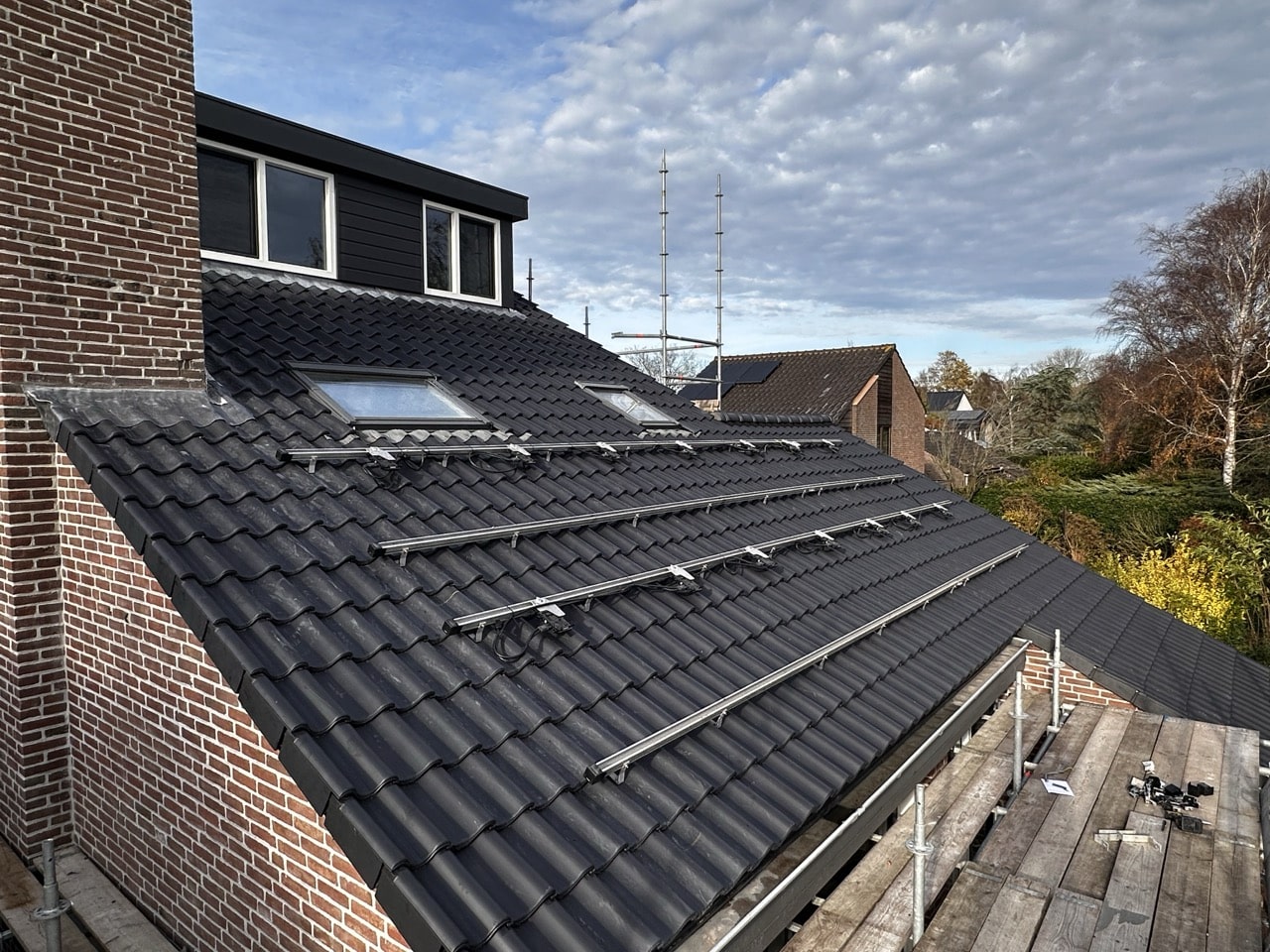Herplaatsen zonnepanelen na dakkapel Oudorp