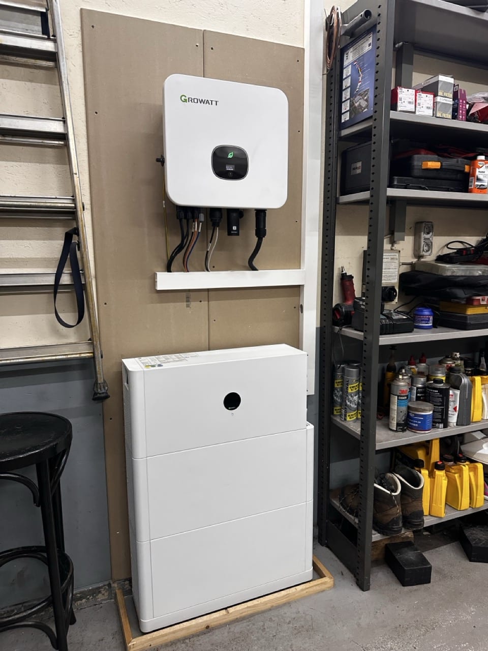 Onderhoud Growatt APX thuisbatterij