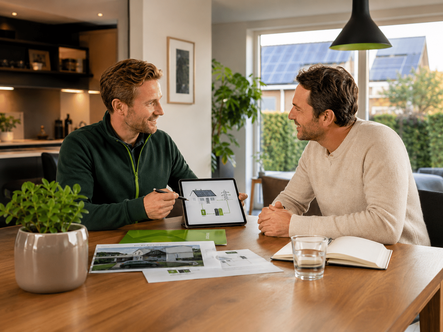 Adviesgesprek over de Sessy 5 kWh thuisbatterij